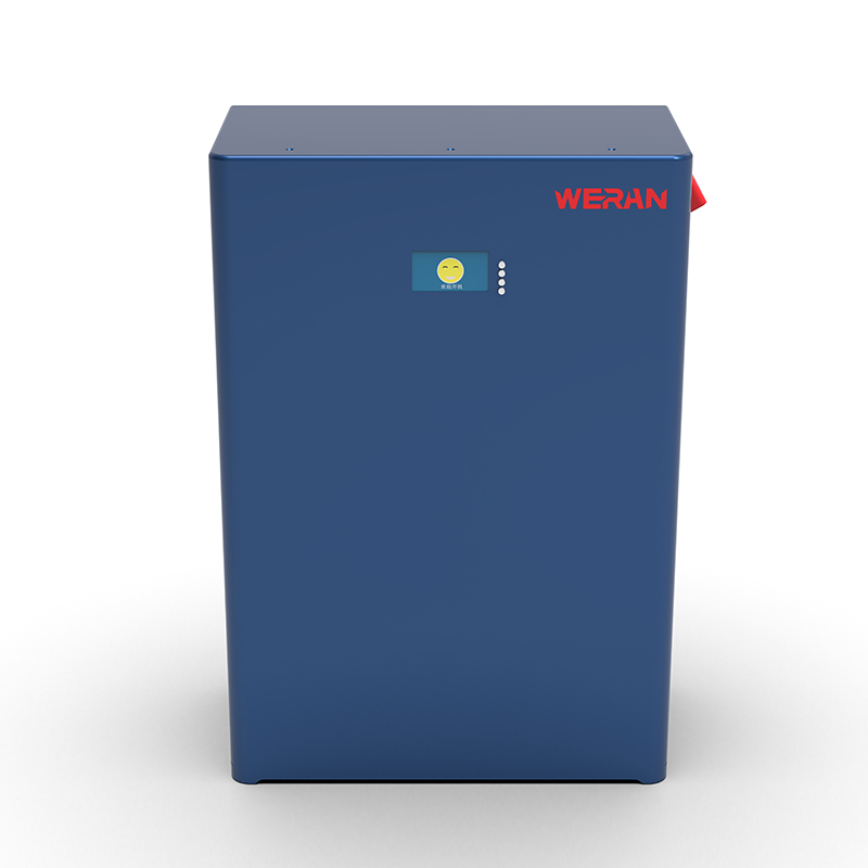 WERAN WRL-48100WB 51.2V 100Ah настінний LiFePO4 акумулятор (5.12kWh) – IP65, 6000 циклів, зовнішній домашній сонячний накопичувач