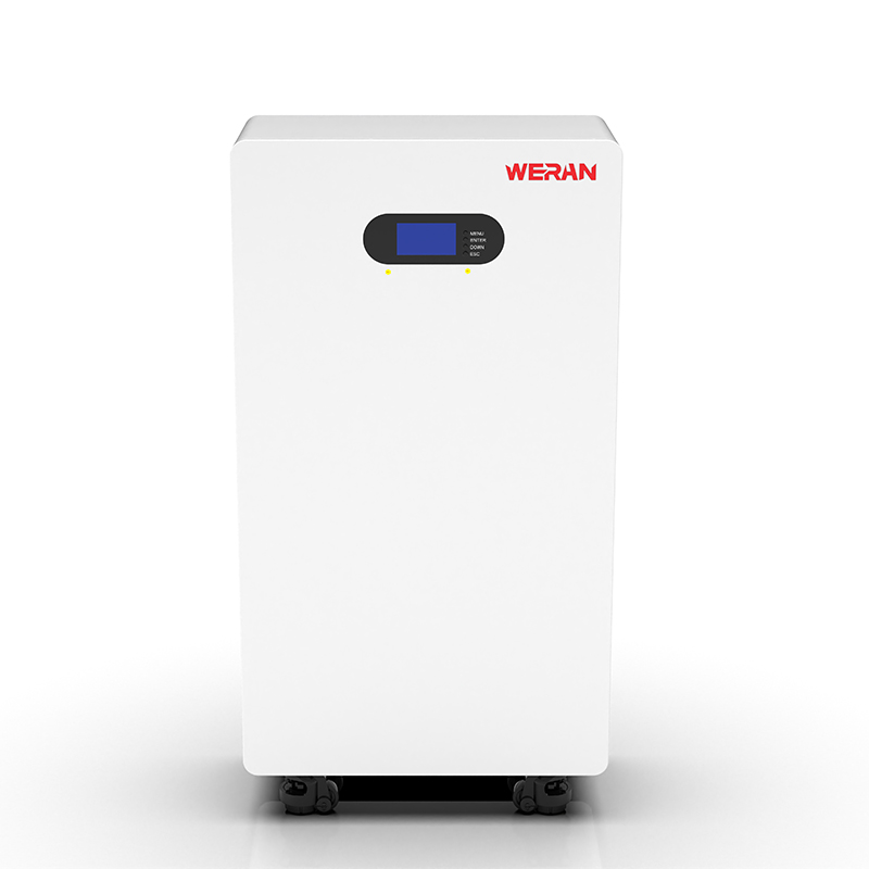 WERAN Акумулятор WRL-48200UW 51.2V 200Ah LiFePO4 (10.24kWh) – IP65, на колесах/настінний, штабельований 48V сонячний накопичувач
