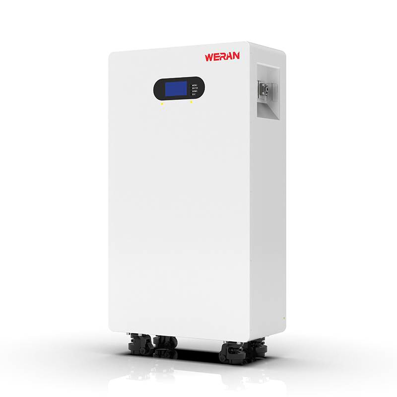 WERAN Акумулятор WRL-48200UW 51.2V 200Ah LiFePO4 (10.24kWh) – IP65, на колесах/настінний, штабельований 48V сонячний накопичувач