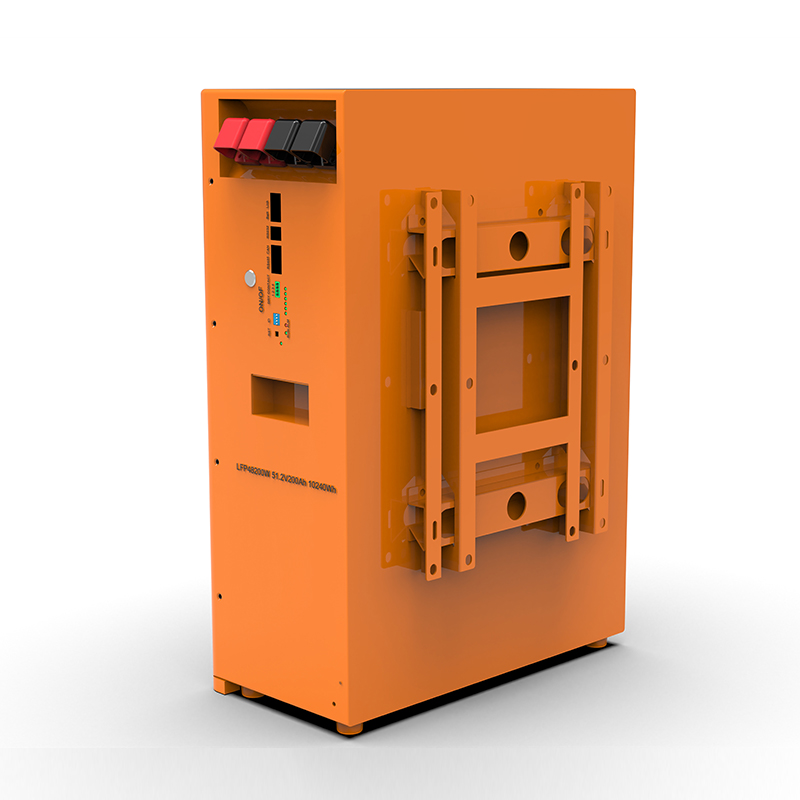 WERAN WRL-48200WO 51.2V 200Ah настінний LiFePO4 акумулятор (10.24kWh) – IP65, високоємний побутовий ESS